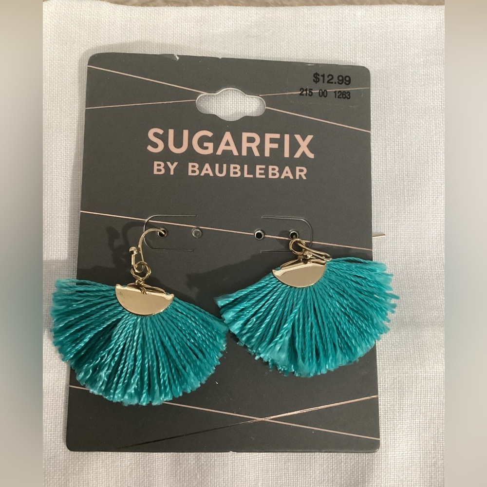NWT Sugarfix Fringe Drop Earrings 1509